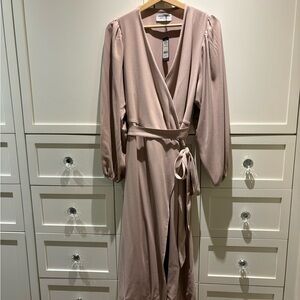 Smash + Tess Long Sleeve Dress in Blossom Pink